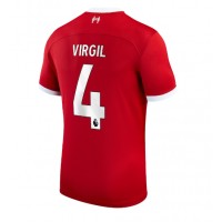Liverpool Virgil van Dijk #4 Kotipaita 2023-24 Lyhythihainen